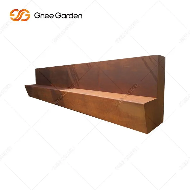 Corten Steel Urban Furniture Design