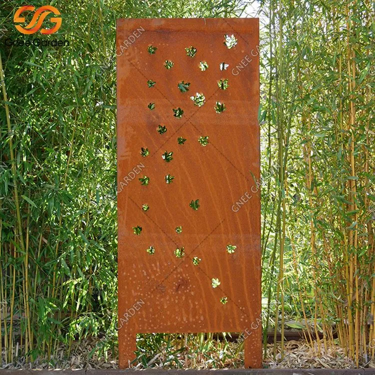 Corten vonkajšie dekoratívne obrazovky