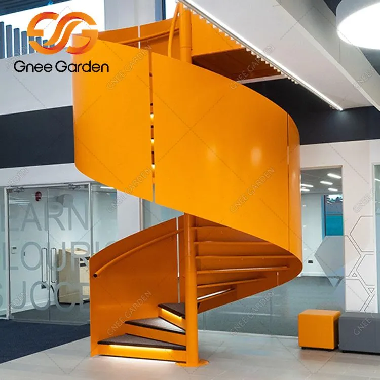 Corten zvýšené hrdzavé schody