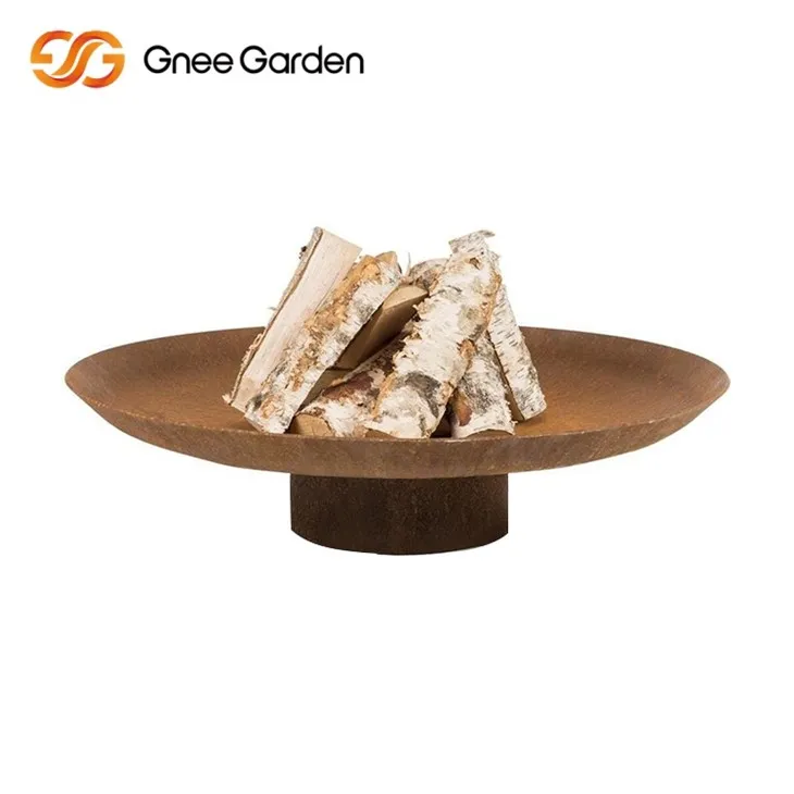 Corten rustikálna ohnisková jama moderný štýl