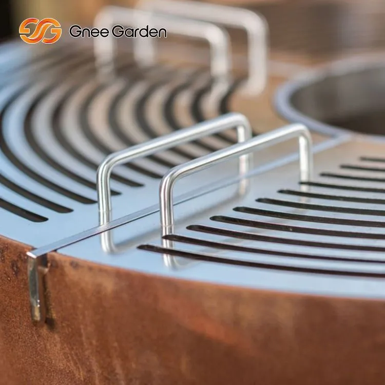 Najlepšie vonkajšie grily z Corten Steel 2024