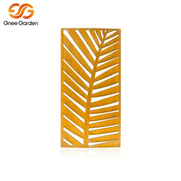 Záhradné zásteny na ochranu súkromia Corten Steel