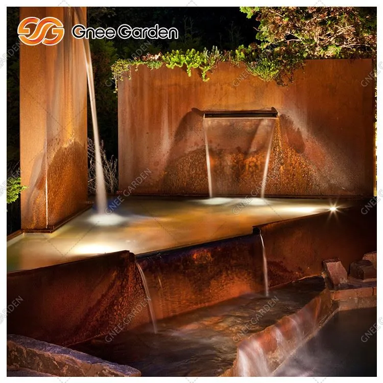 Corten oceľová voda