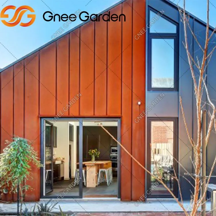 Dekoratívne steny závesov z ocele Corten