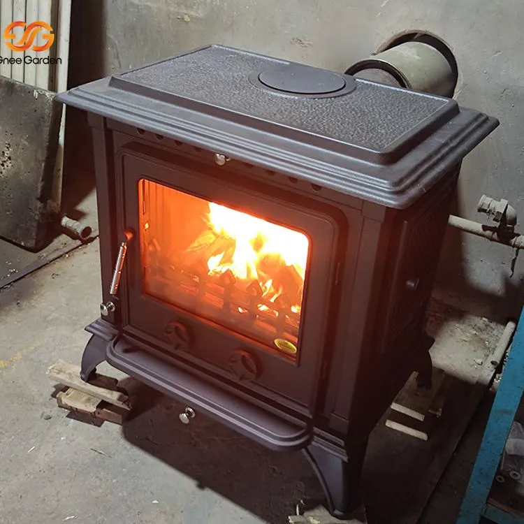 Obojstranný krb na drevo