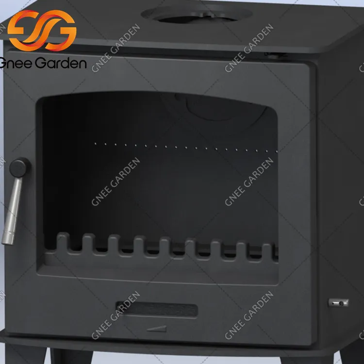 Voľne stojace kachle na drevo s komínom