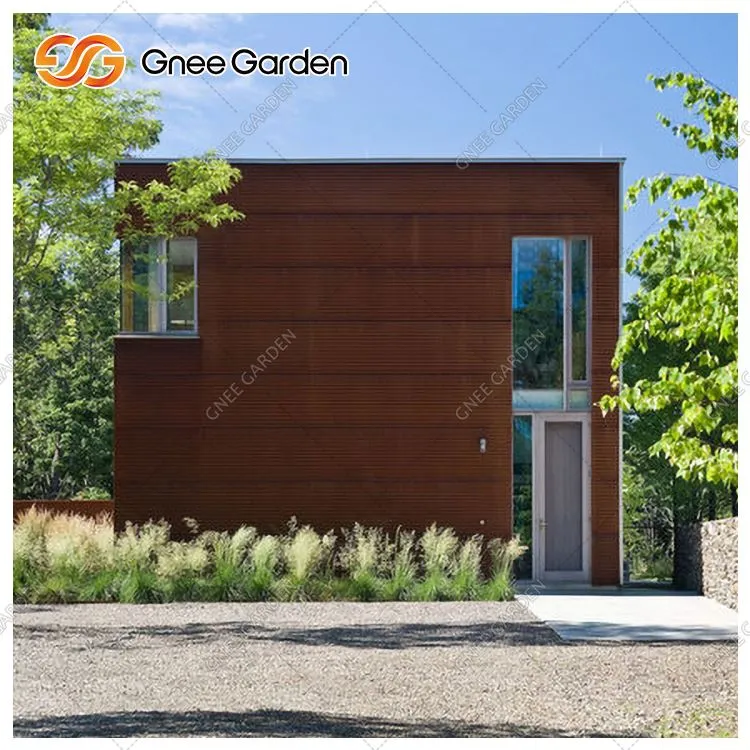 Corten Metal Building Interior Wall panely