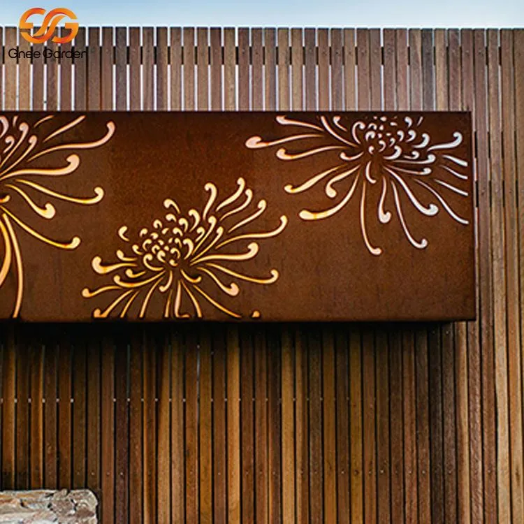 Kovové záhradné zásteny