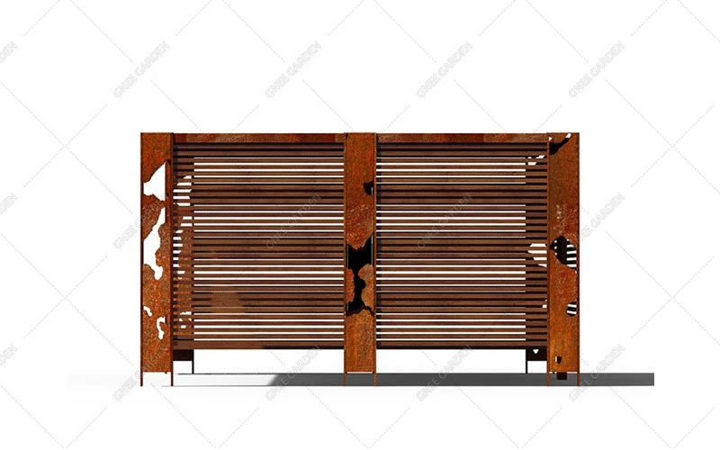 corten Steel Gazebo corten Steel Gazebo