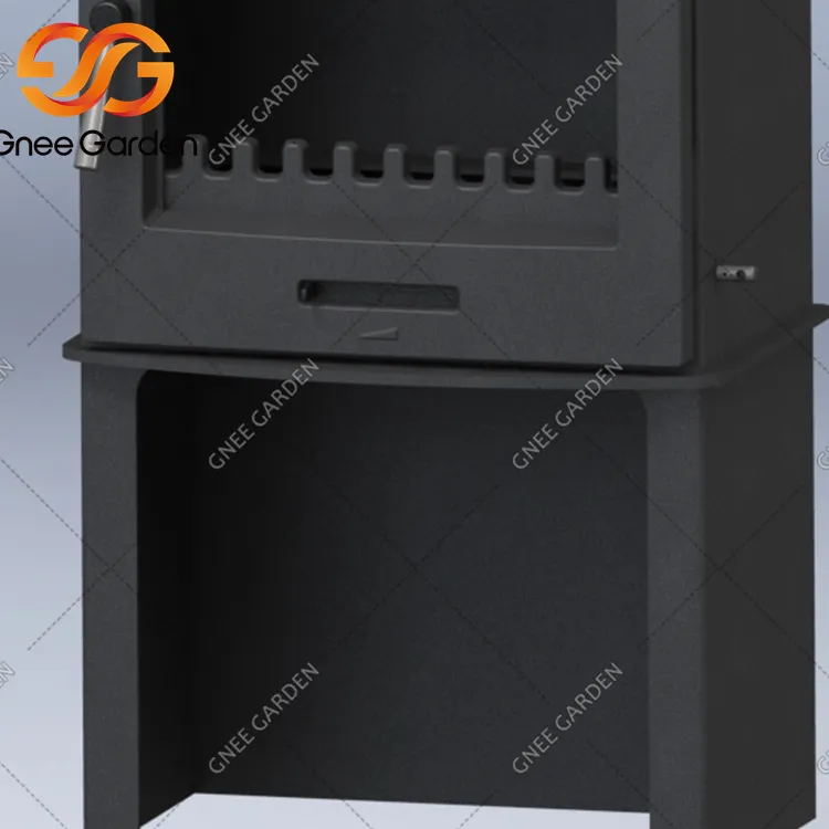 Vonkajšie liatinové kachle na drevo