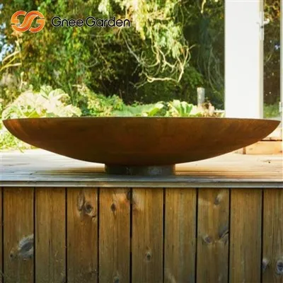Corten Classic Fire Bowl Rustikálne kúzlo