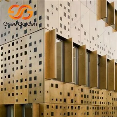 Moderný vonkajší obklad budovy na mieru