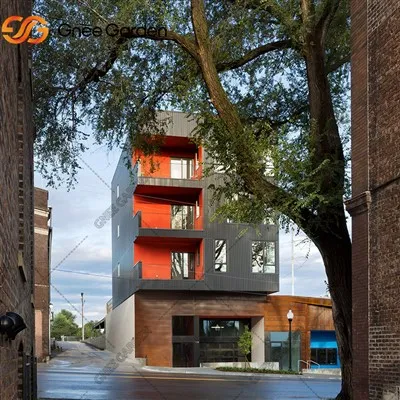 Nové opláštenie Corten Wall Opláchanie