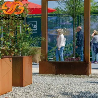 Fontány na dažďovú oponu