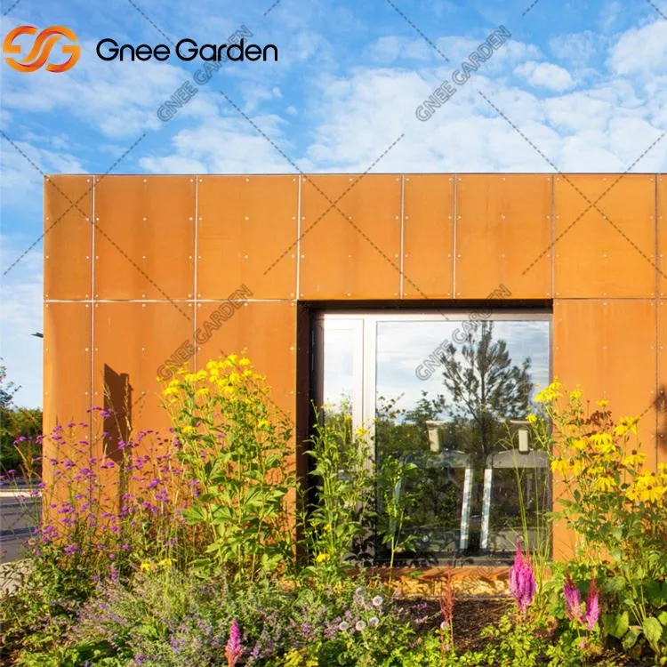 Panely z oceľových fasády pre budovy